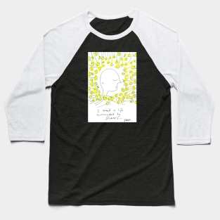 Flowers Baseball T-Shirt